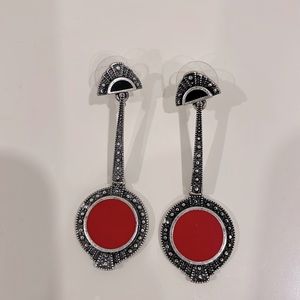 New Art Deco dangle earrings